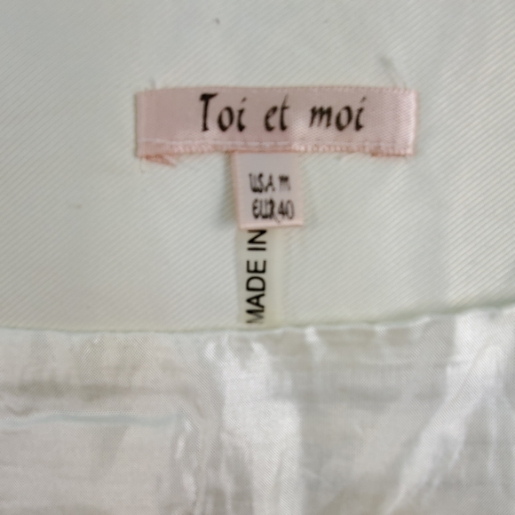 TOI ET MOI FLORAL PRINT SKIRT SIZE MEDIUM - Picture 5 of 7